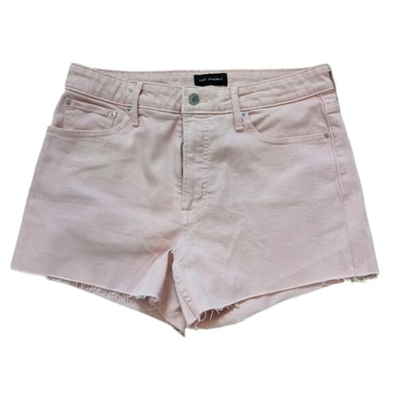 Free Assembly Cut Off Shorts Pink Women's Size 10‎ Denim - Picture 1 of 5